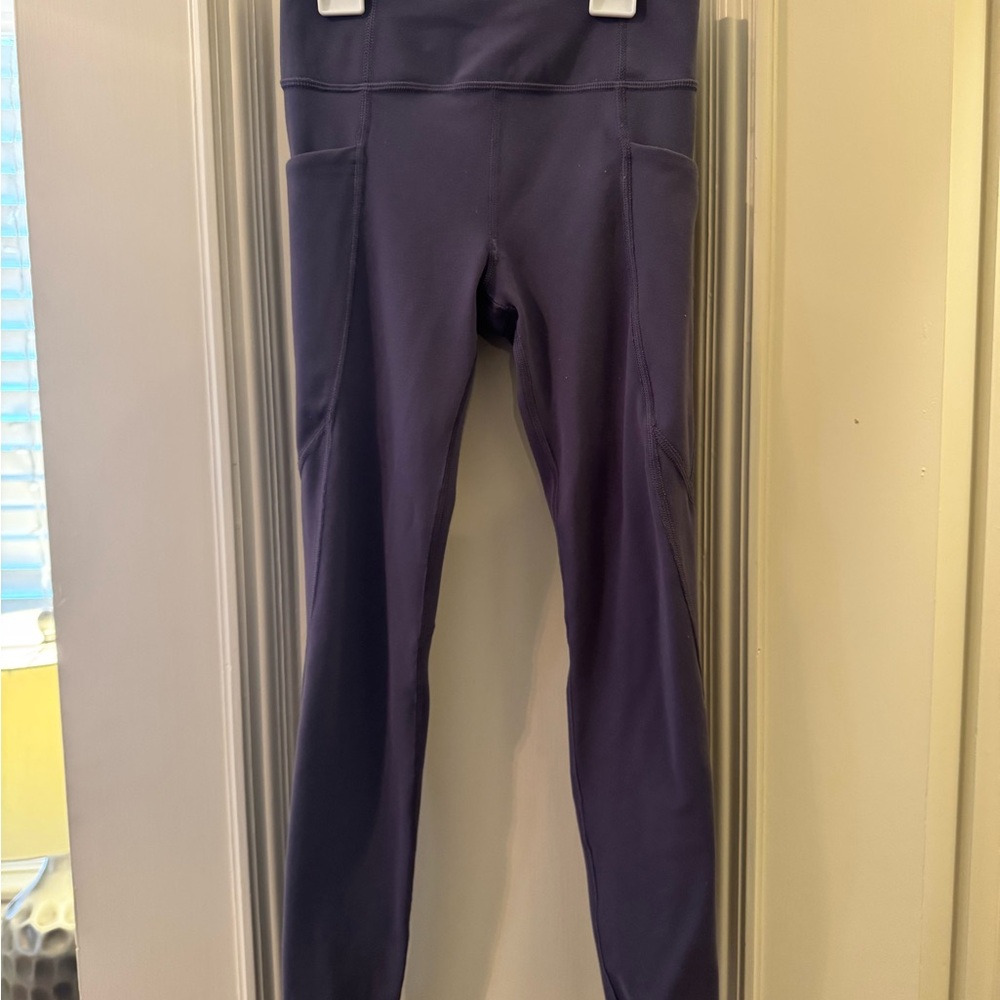 Athleta Girl High-Rise Stash Your Treasures Tight - Purple Leggings S/7
